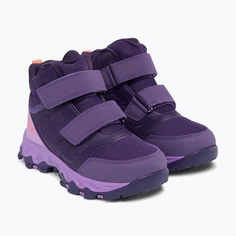 Detské topánky Viking Track Mid 2V Waterproof plum/multi 3