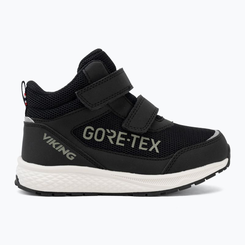 Detská obuv Viking Footwear Bouncy Mid 2V Gore-Tex čierna 2