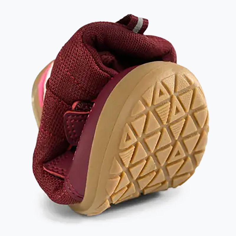 Topánky barefoot detské Viking Footwear Alv Barefoot Mid 2V Waterproof burgundské 17