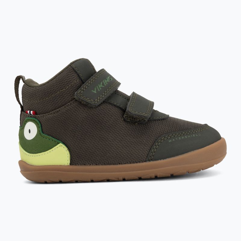 Detské barefoot topánky Viking Alv Barefoot Mid 2V Waterproof pine 2