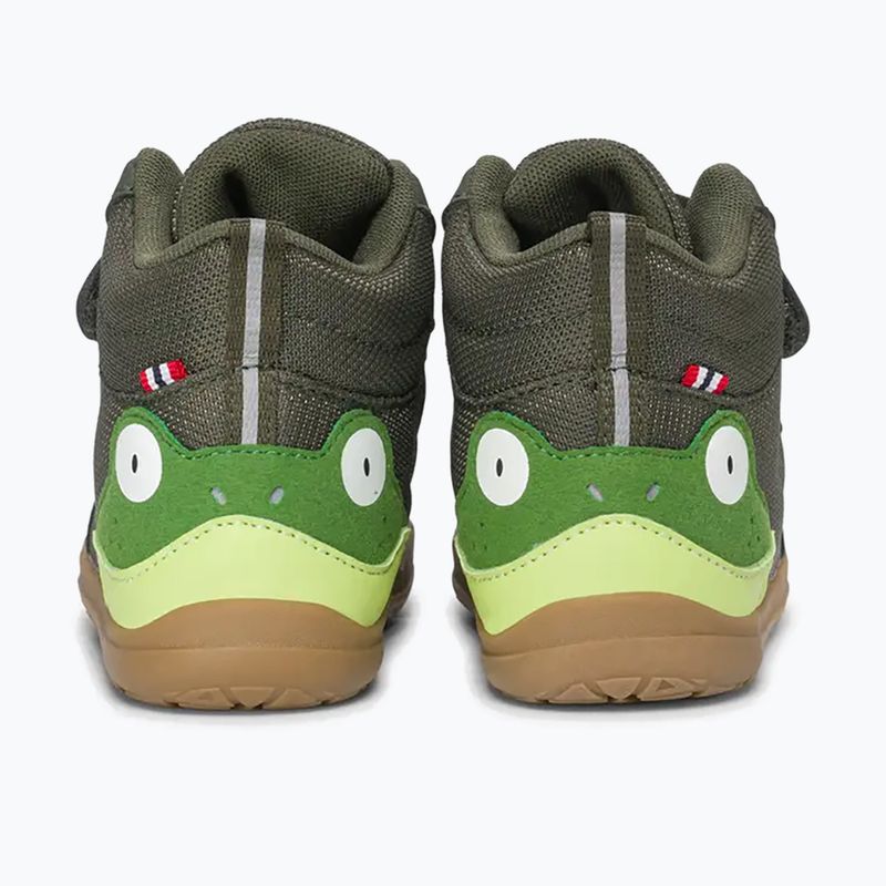 Topánky barefoot detské Viking Footwear Alv Barefoot Mid 2V Waterproof borovicová 11
