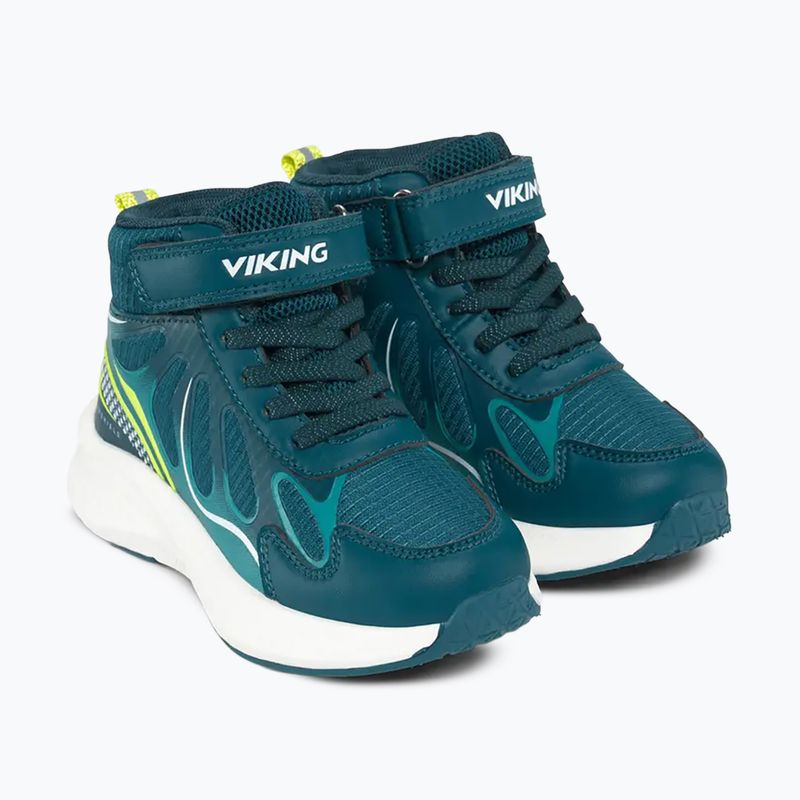 Detská obuv Viking Footwear Flash Mid 1V Waterproof tmavomodrá 10
