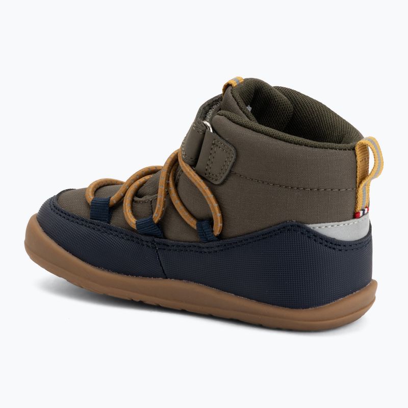 Topánky barefoot detské Viking Footwear Birch Barefoot Mid 1V Waterproof navy/olivová 3