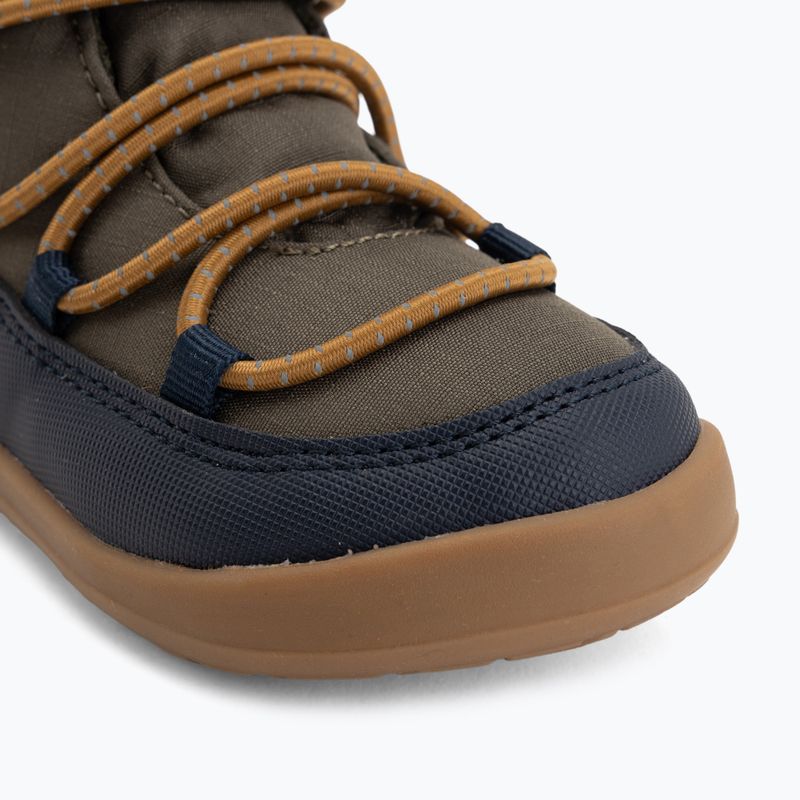 Topánky barefoot detské Viking Footwear Birch Barefoot Mid 1V Waterproof navy/olivová 7