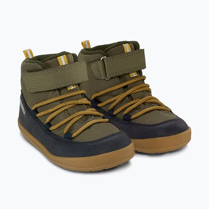 Topánky barefoot detské Viking Footwear Birch Barefoot Mid 1V Waterproof navy/olivová 10