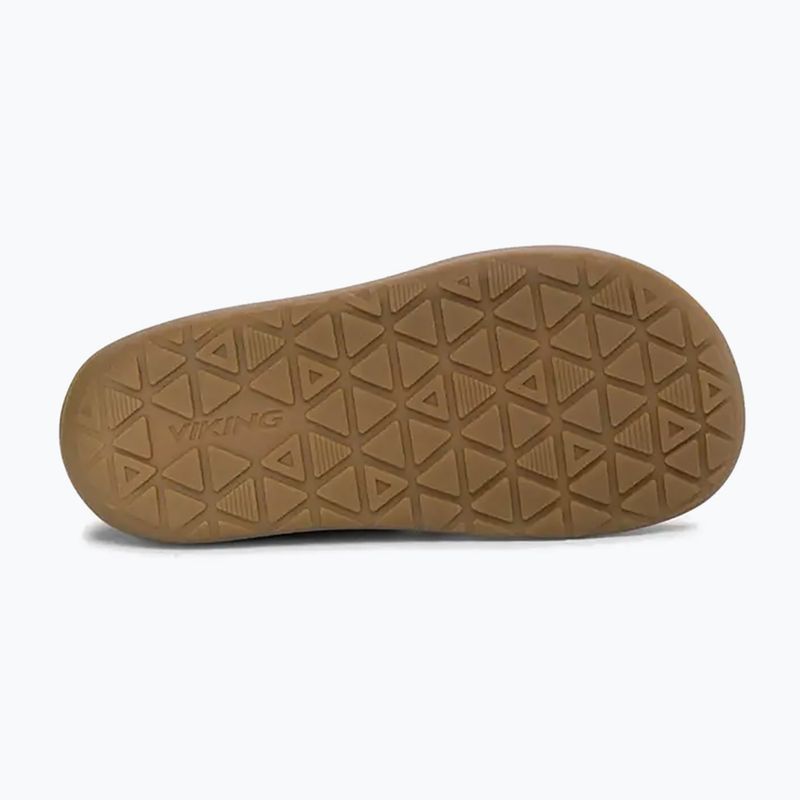 Topánky barefoot detské Viking Footwear Birch Barefoot Mid 1V Waterproof navy/olivová 11