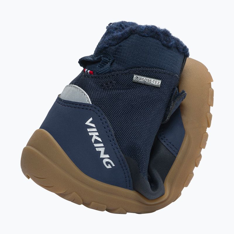 Detské barefoot snehule Viking Footwear Spruce Barefoot Warm Gore-Tex 2V navy 7