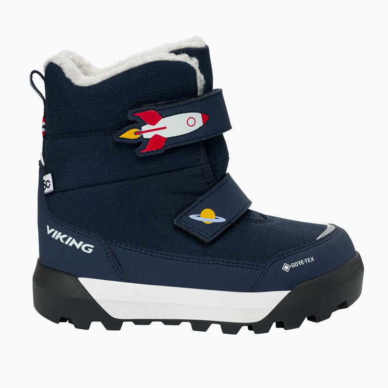 Detské snehule Viking Footwear Moon Warm SC Gore-Tex 2V navy