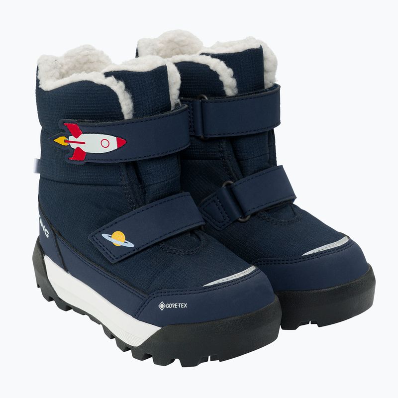 Detské snehule Viking Footwear Moon Warm SC Gore-Tex 2V navy 3