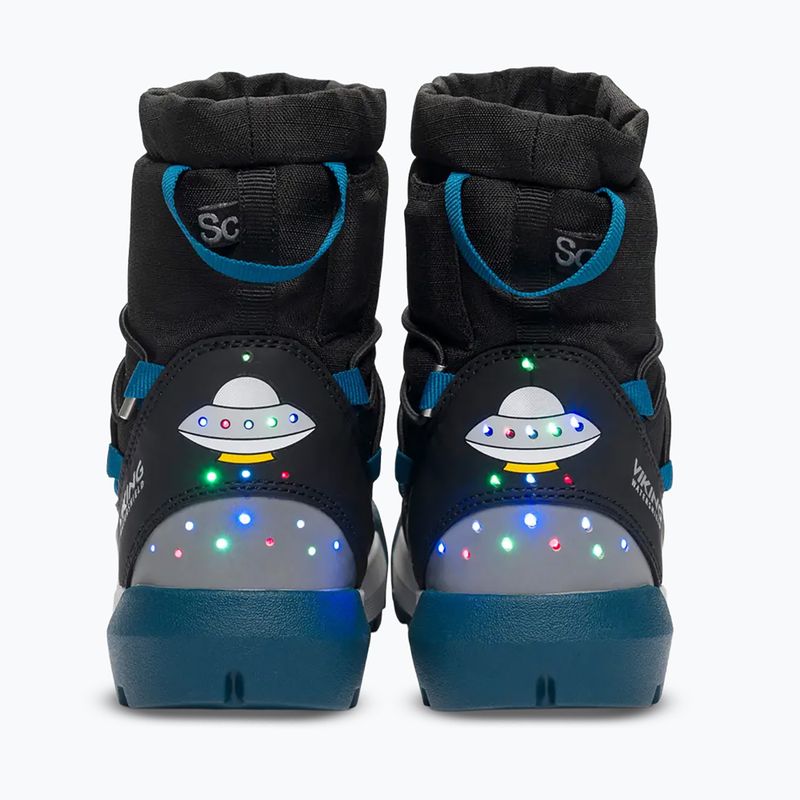 Detské snehule Viking Footwear Spaceship Warm SC Waterproof black/dark blue 4