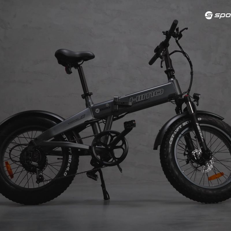 Elektrický bicykel HIMO ZB20 Max sivý 17