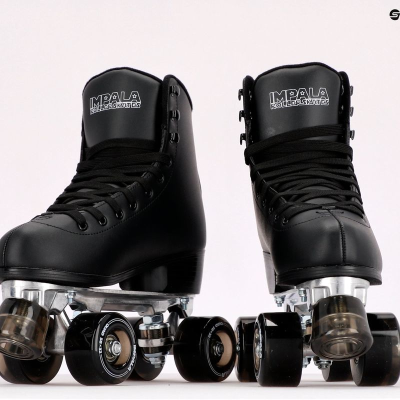 IMPALA Quad Skate dámske kolieskové korčule čierne IMPROLLER1 8