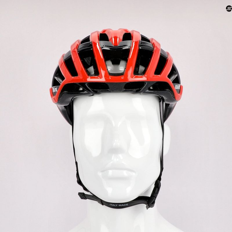 Cyklistická prilba KASK Valegro červená CHE00052.204 9