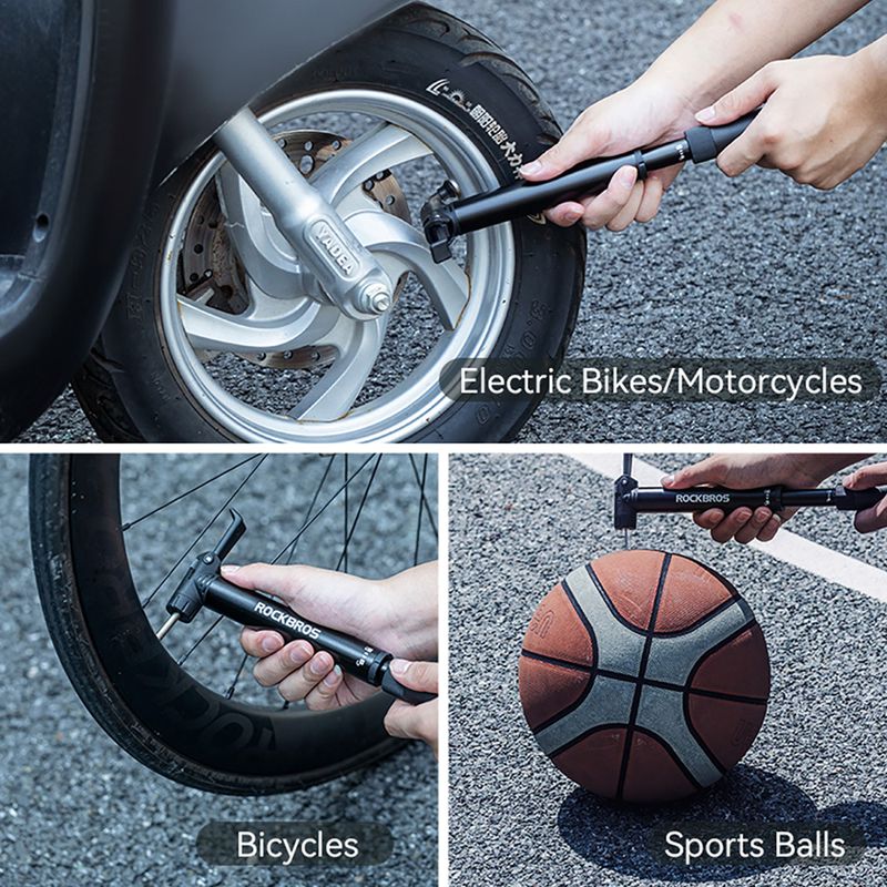 Pumpička na bicykel Rockbros 42320010 120psi black 6