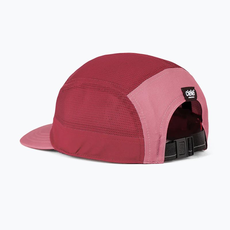 Ciele Athletics GOCap Comp Century deco rose/merlot baseballová čiapka 2