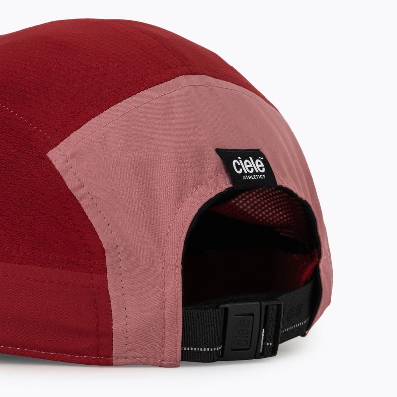 Ciele Athletics GOCap Comp Century deco rose/merlot baseballová čiapka 4