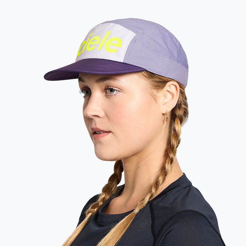 Kšiltovka Ciele Athletics GOCap Comp Century misty life/light grape 5