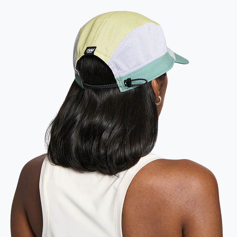 Ciele Athletics FSTCap SC Field Iconic SL dusty turquoise/glade baseballová čiapka 5
