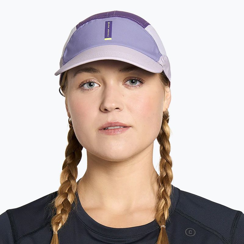 Ciele Athletics FSTCap SC Comp IconicVC light grape/grape baseballová čiapka 4