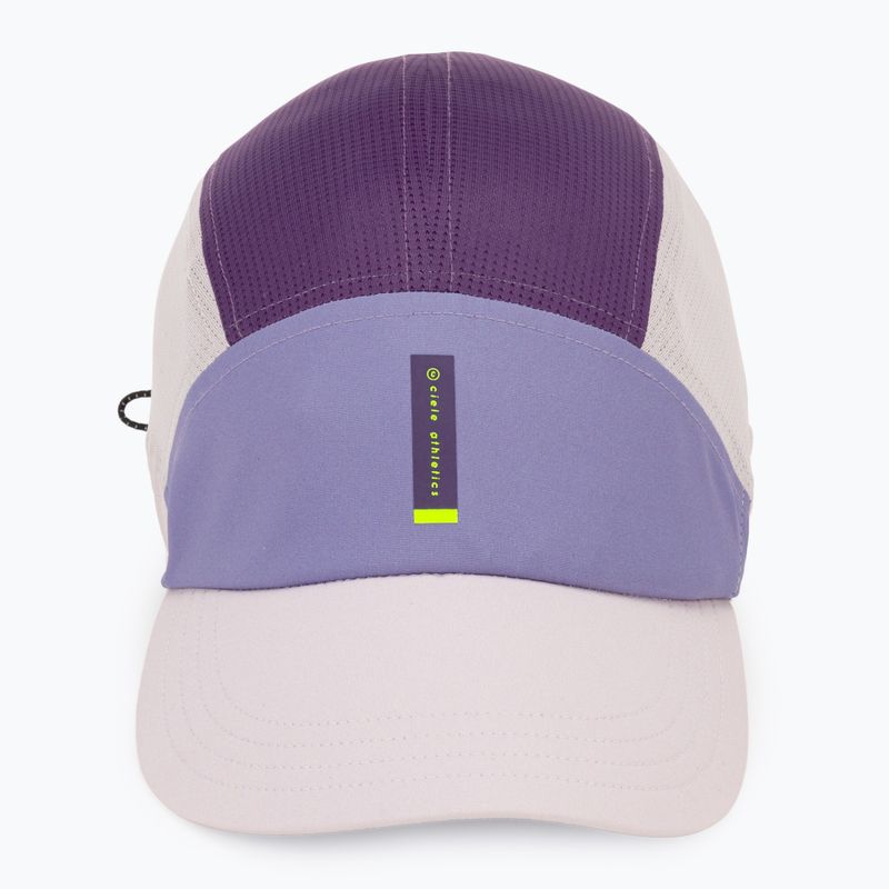 Ciele Athletics FSTCap SC Comp IconicVC light grape/grape baseballová čiapka 2