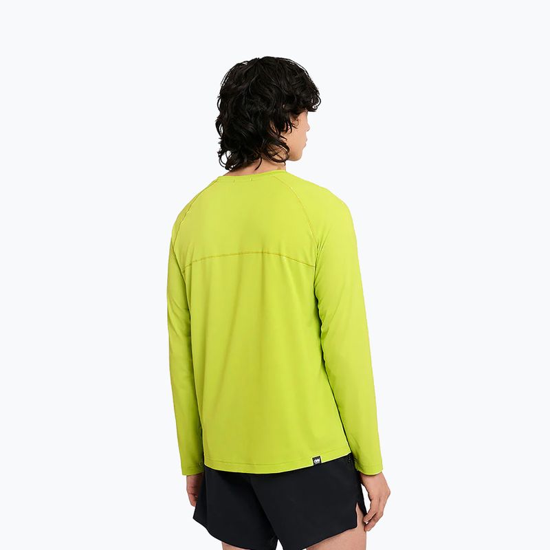 Pánske bežecké tričko longsleeve Ciele Athletics DLY lime green 3