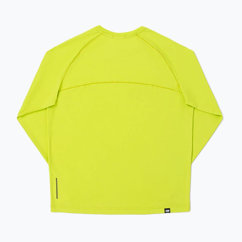 Pánske bežecké tričko longsleeve Ciele Athletics DLY lime green 6
