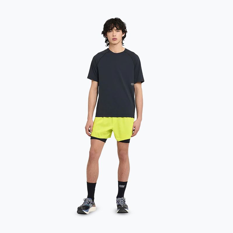 Pánske bežecké šortky Ciele Athletics DLY 5" Long Brief lime green 2