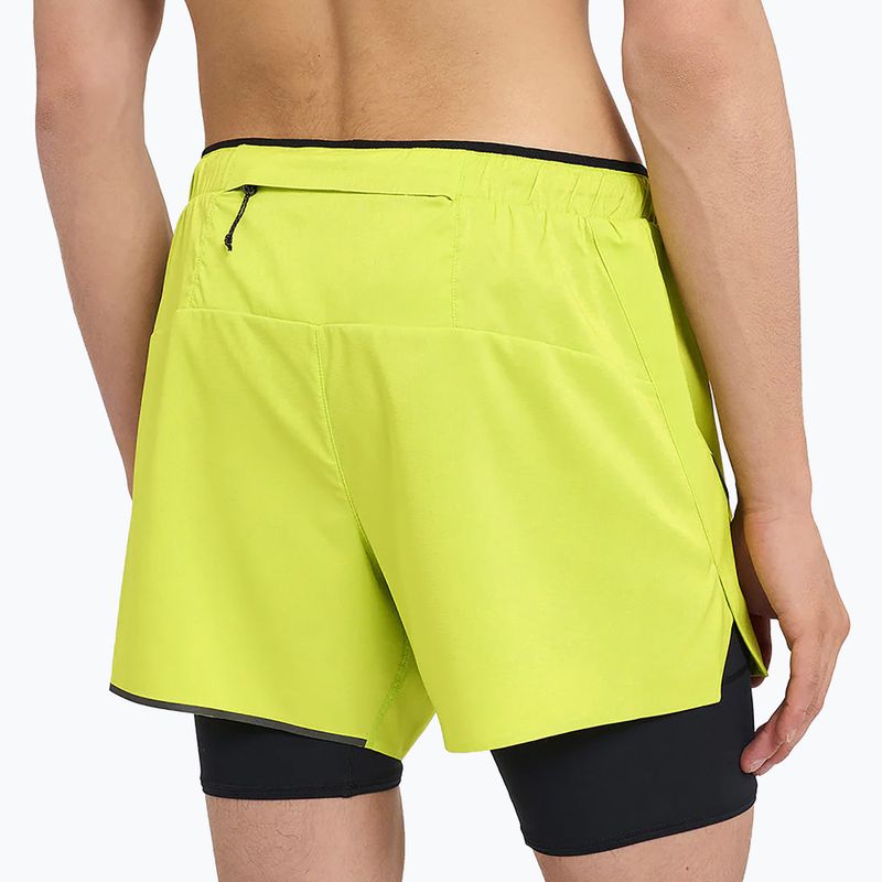 Pánske bežecké šortky Ciele Athletics DLY 5" Long Brief lime green 4