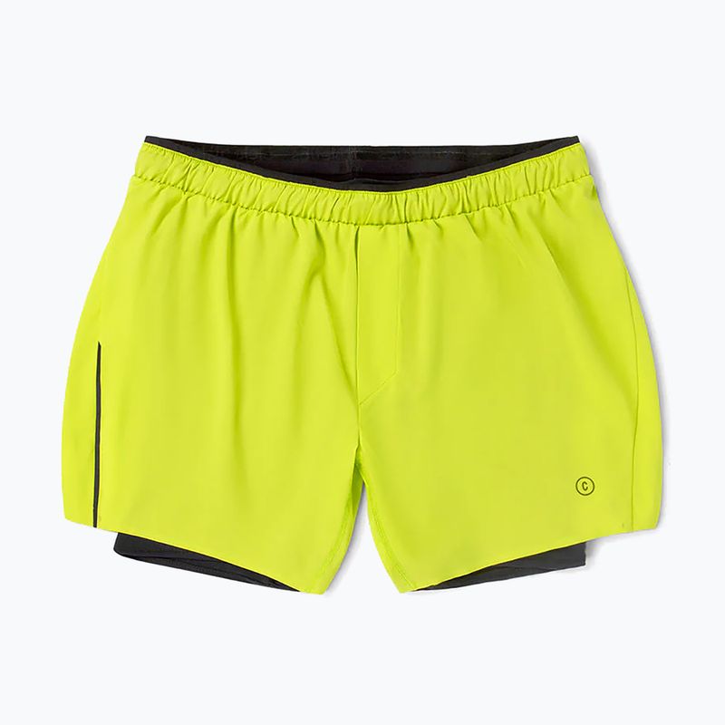Pánske bežecké šortky Ciele Athletics DLY 5" Long Brief lime green 5