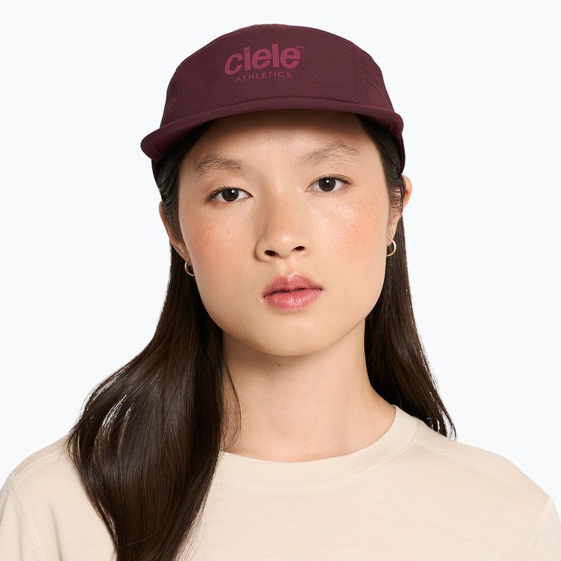 Kšiltovka Ciele Athletics GOCap Classic Athletics dark wine red 4