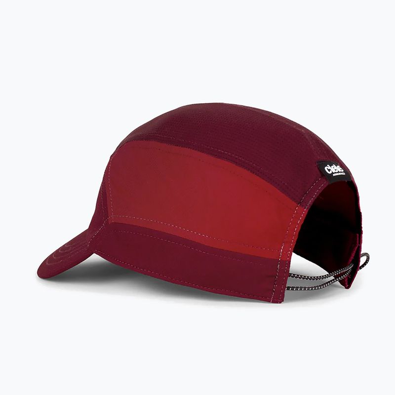 Šiltovka Ciele Athletics FSTCap SC Classic Cside crimson red/merlot 2