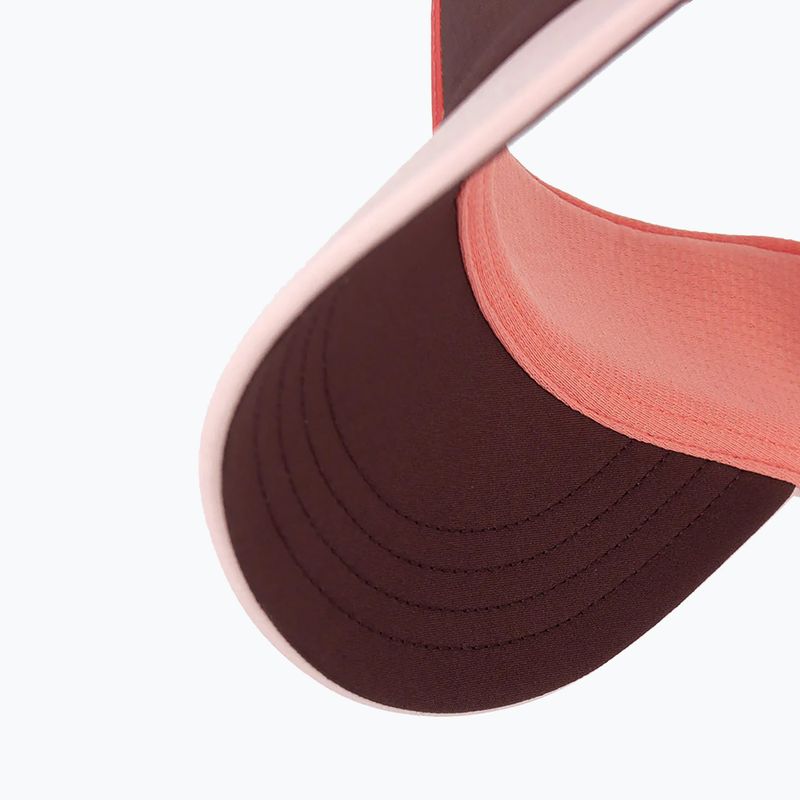 Bežecký šilt Ciele Athletics FSTVisor SC Comp IconicVC dark wine red/blossom 3