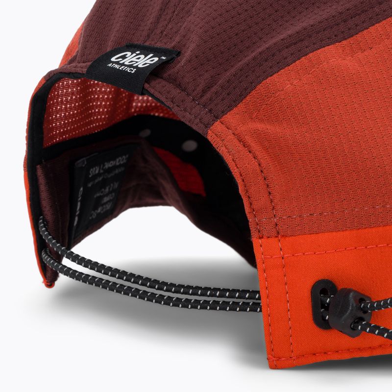 Šiltovka Ciele Athletics FSTCap SC Comp IconicVC crimson red/glade 4