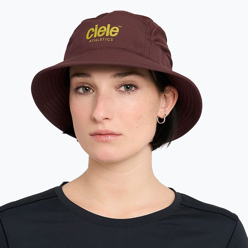 Klobúk Ciele Athletics GOBucket Comp Athletics dark wine red 4