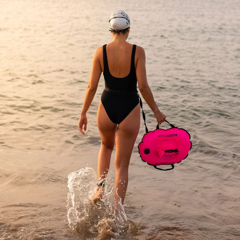 Bezpečnostná bójka BuddySwim Hydrastation 10 l pink 6