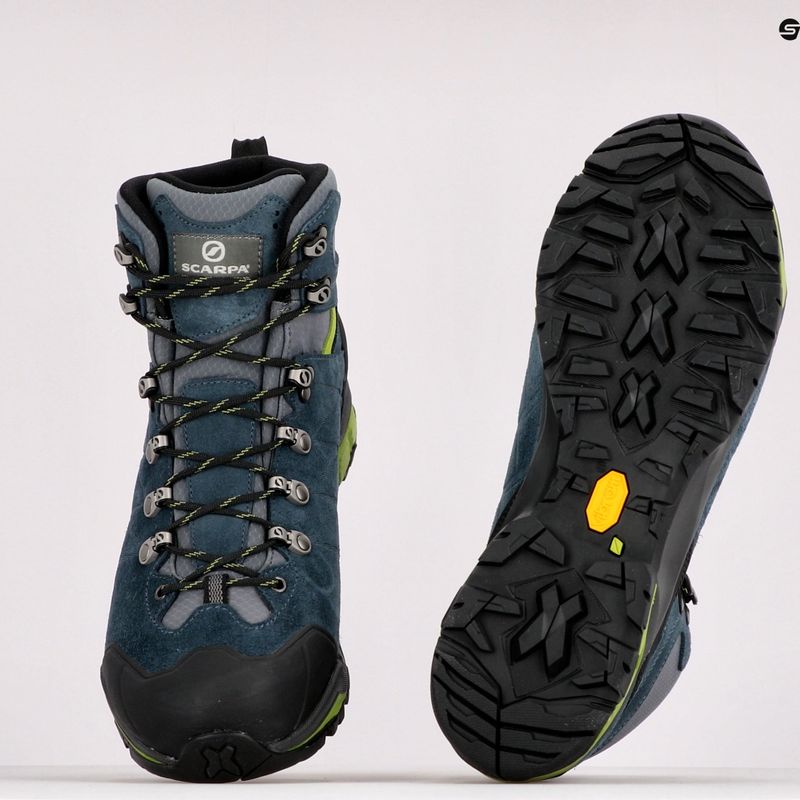 Pánske trekové topánky SCARPA ZG GTX green 67075-200 9