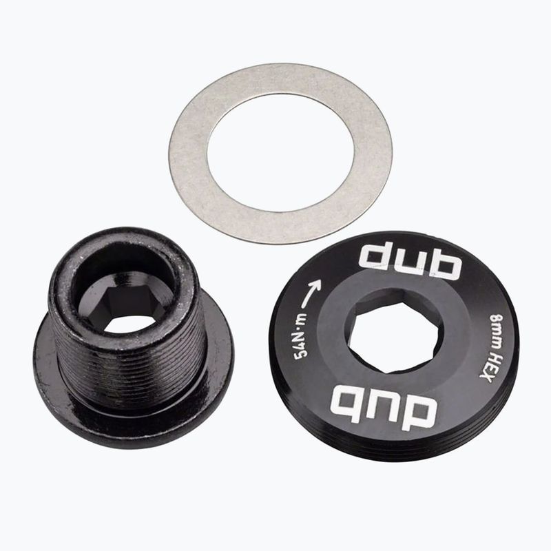 Skrutka kľukového ramena SRAM S-EXTR M18/M30 DUB STL BLK stel black