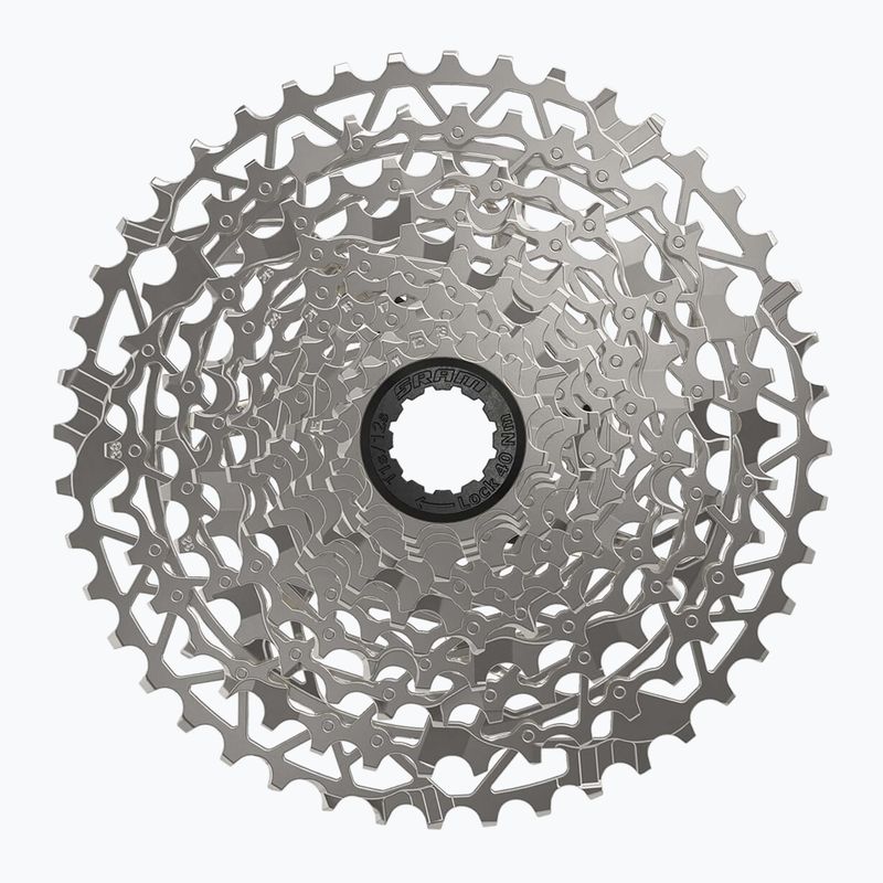 Cyklistická kazeta SRAM AM CS PG 1231 D1 XPLR 12 rz 11-44T silver