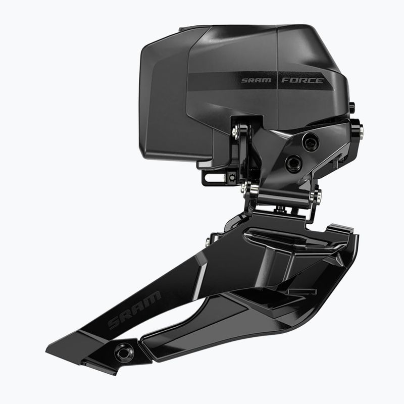 Predná prehadzovačka SRAM Force AXS Wide D2 čierna