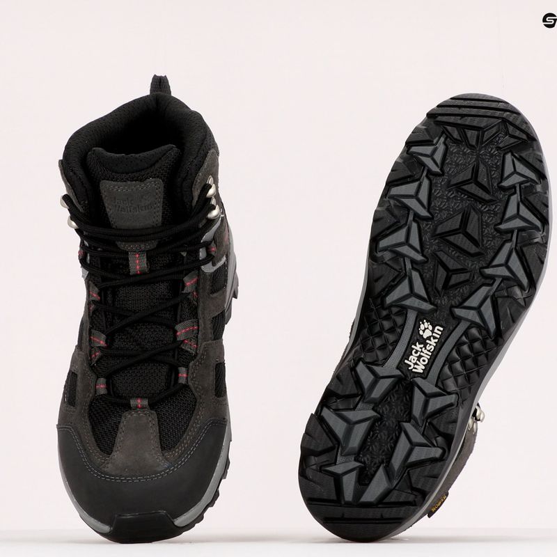Dámske trekové topánky Jack Wolfskin Vojo 3 Texapore Mid grey 4042471_6157 9