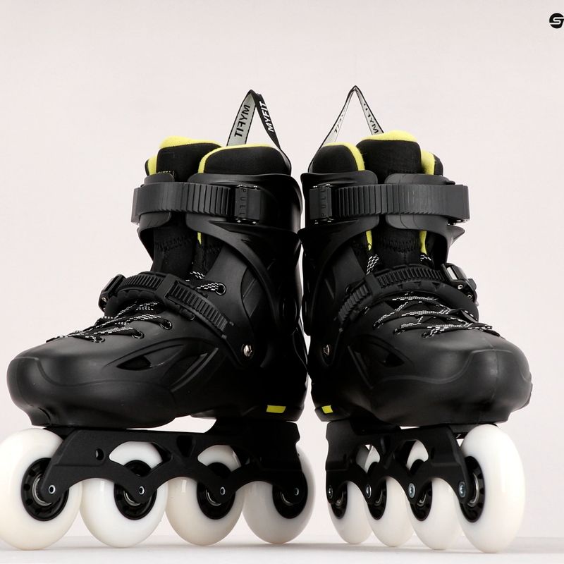 Powerslide pánske kolieskové korčule Imperial One 80 black/yellow 908376 15