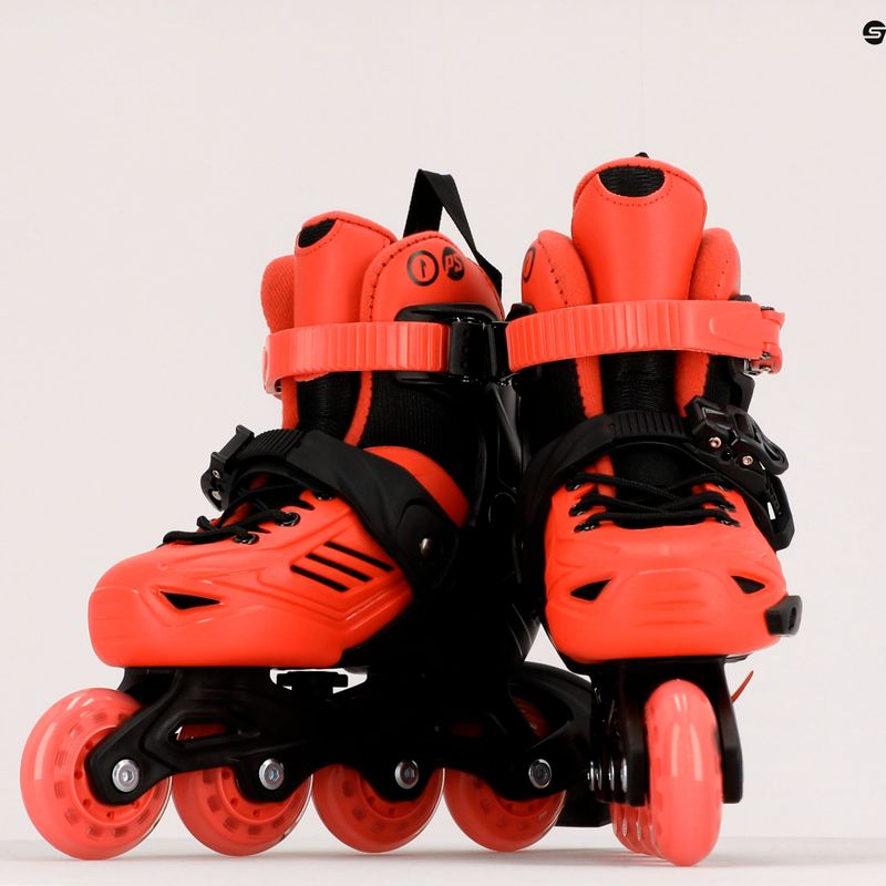 Powerslide Khaan Junior LTD detské kolieskové korčule červené/čierne 940671 10