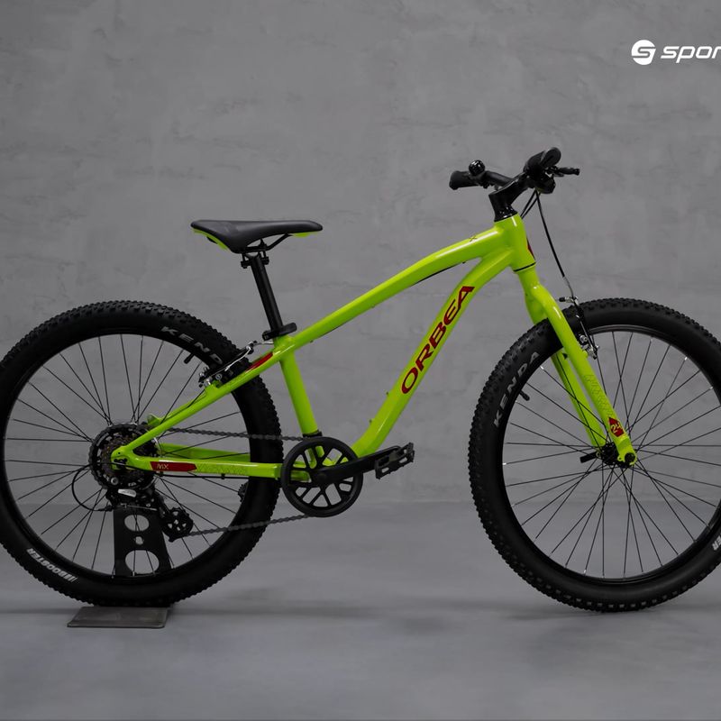 Detský bicykel Orbea MX 24 Dirt žltý 14