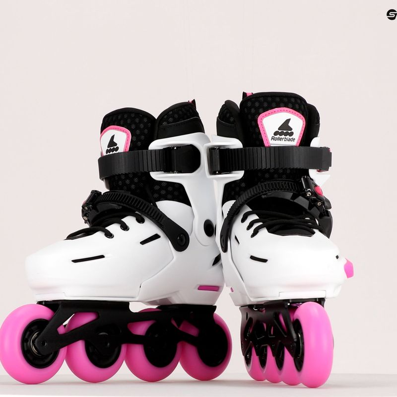 Detské kolieskové korčule Rollerblade Apex G white 07102700 T1C 24