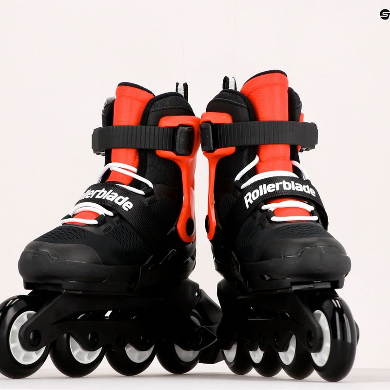 Detské kolieskové korčule Rollerblade Microblade black 7957200741 7