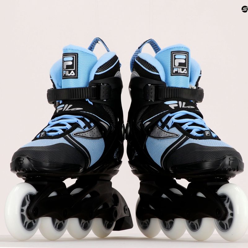 Dámske kolieskové korčule FILA Legacy Comp Lady black/blue 9