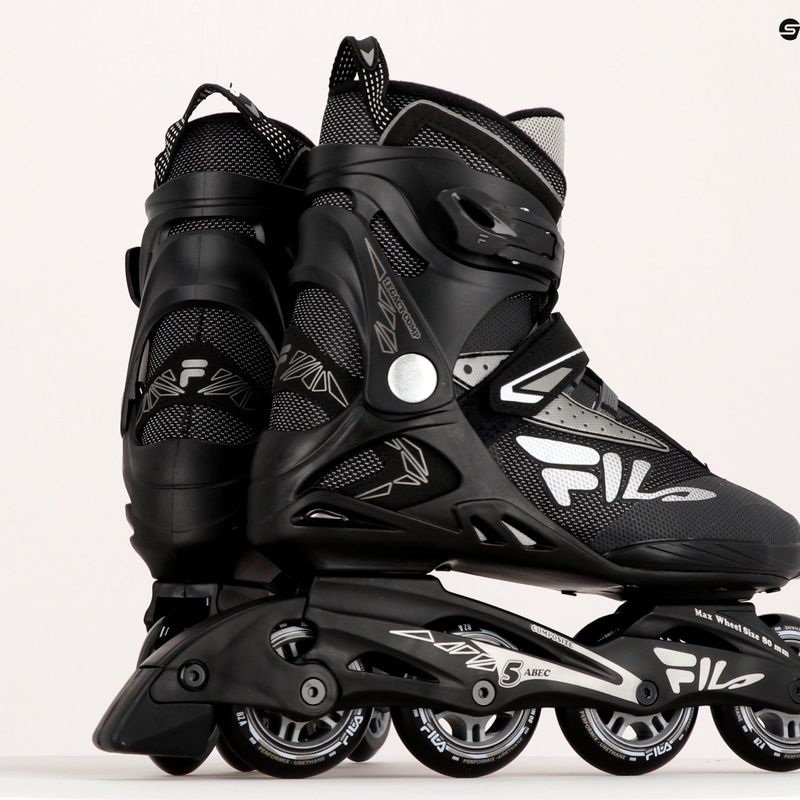 Pánske kolieskové korčule FILA Legacy Comp black/grey 9
