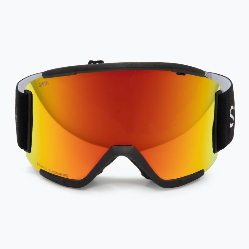Lyžiarske okuliare Smith Squad XL black/ChromaPop Sun Red Mirror/ChromaPop Storm Yellow Flash 3