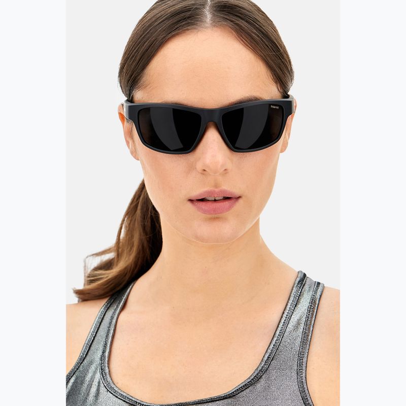 Slnečné okuliare Polaroid PLD 7037/S matte black/grey polarized 7