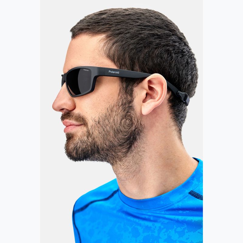 Slnečné okuliare Polaroid PLD 7037/S matte black/grey polarized 10
